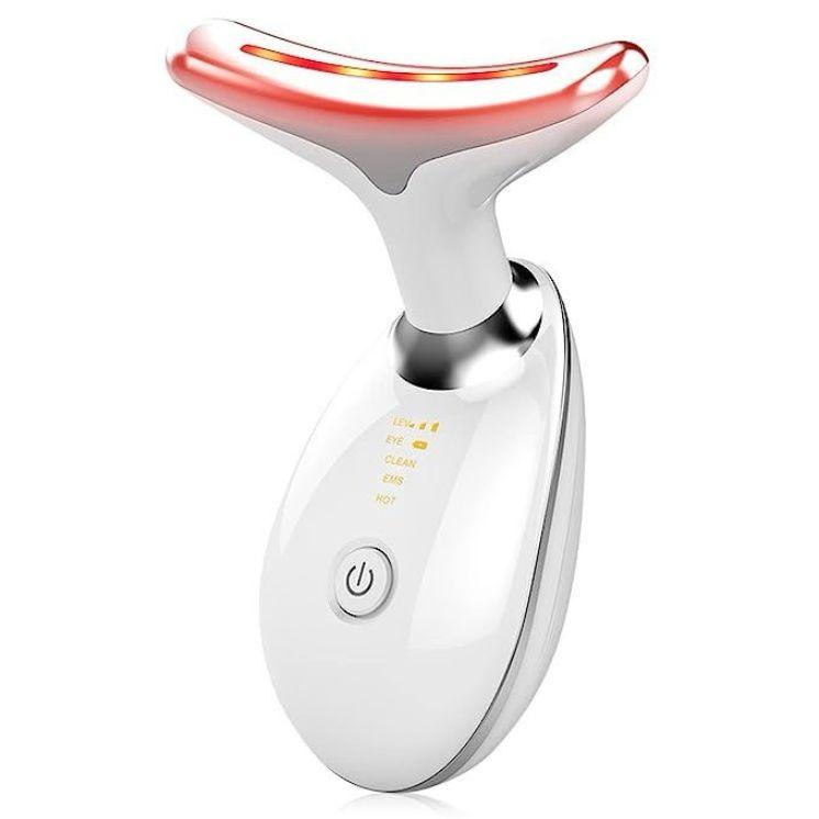 Appareil de Massage Raffermissant Visage & Cou – LED & EMS